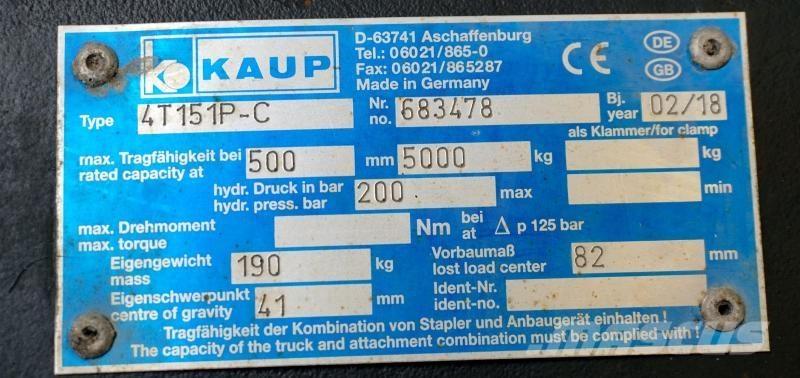 Kaup 4T151P-C Andere Ausstattung und Zubehör