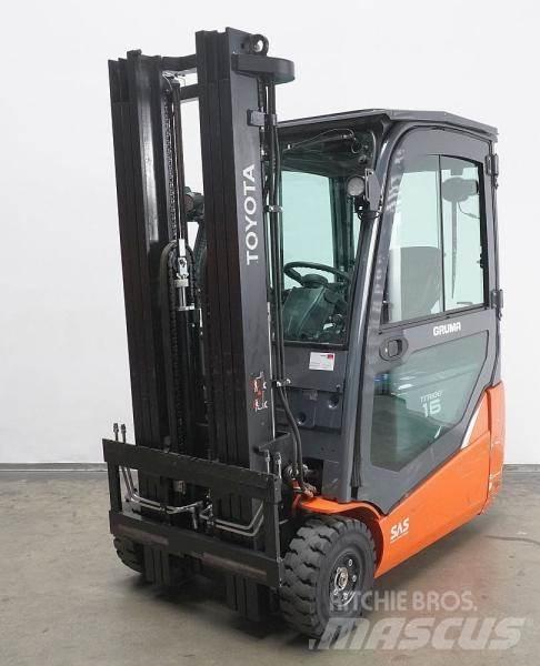 Toyota 8FBE16T Heftrucks overige