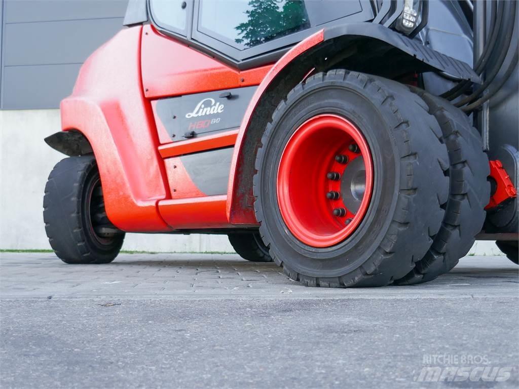 Linde H 80D-03/900 Diesel heftrucks