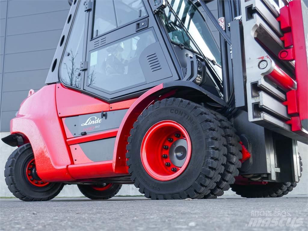 Linde H 80D-03/900 Diesel heftrucks