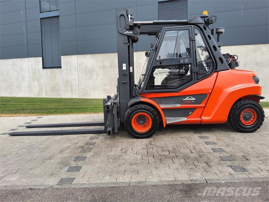 Linde H 80T/900/396 LPG heftrucks