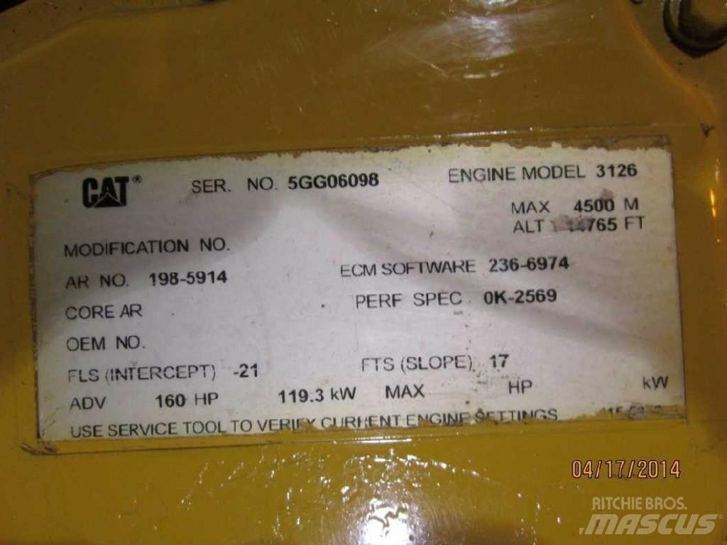 CAT 3126E Motoren
