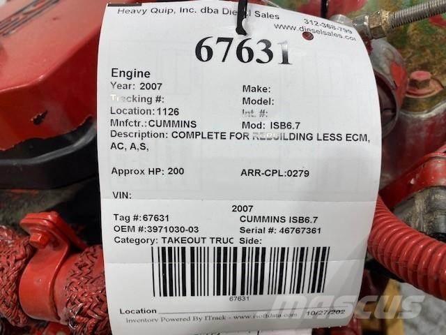 Cummins ISB6.7 Motoren