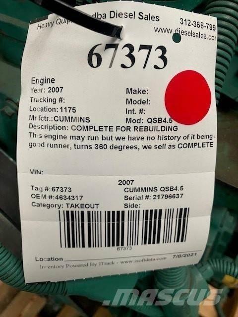 Cummins QSB4.5 Motoren