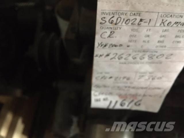 Komatsu SA6D102-1 Motoren
