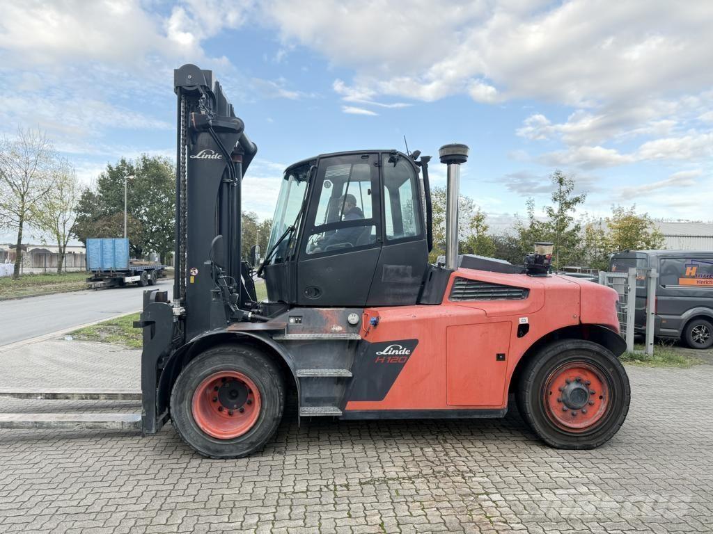 Linde H120/02 Diesel heftrucks