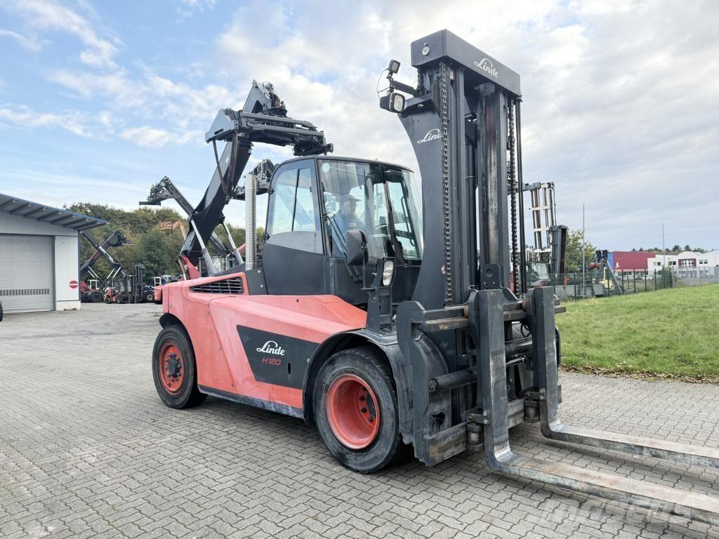 Linde H120/02 Diesel heftrucks
