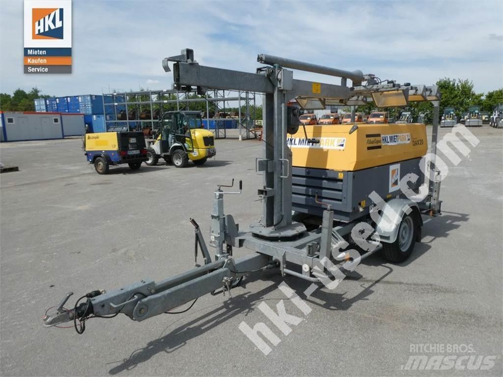 Atlas Copco QAX 20 DDLT Lichtmasten