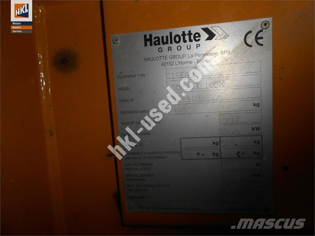 Haulotte COMPACT 10 DX Sonstige Baumaschinen