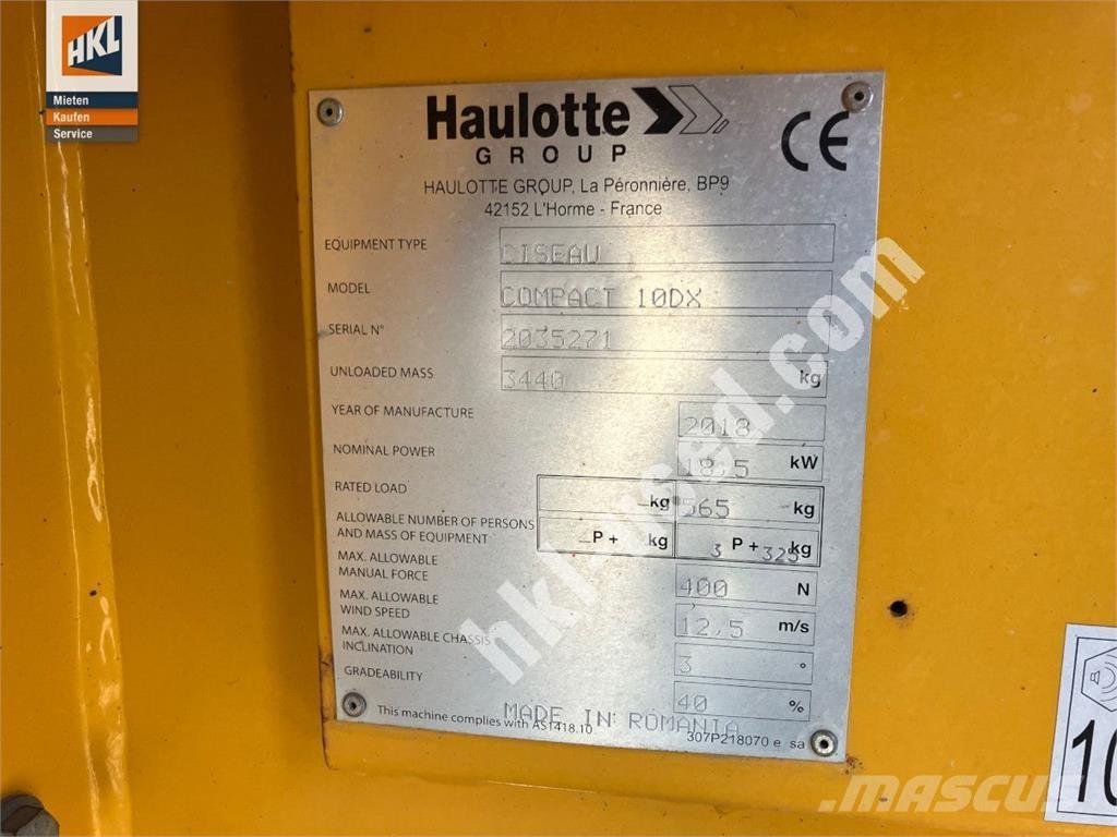 Haulotte COMPACT 10 DX Sonstige Baumaschinen