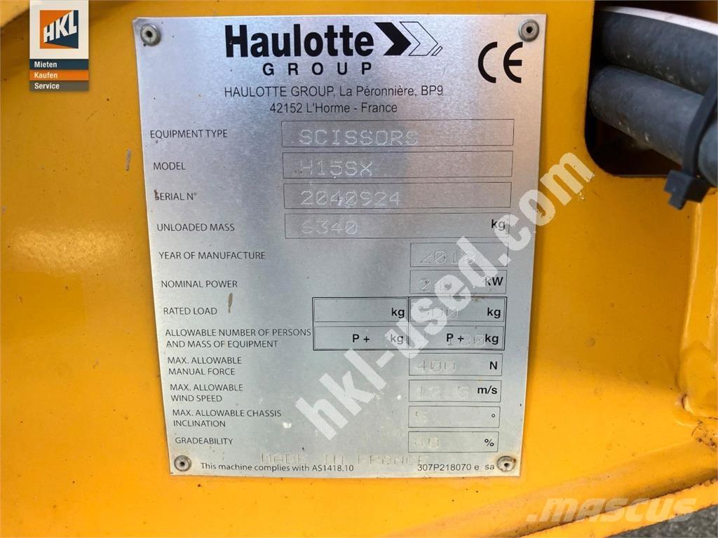 Haulotte H 15 SX Sonstige Baumaschinen