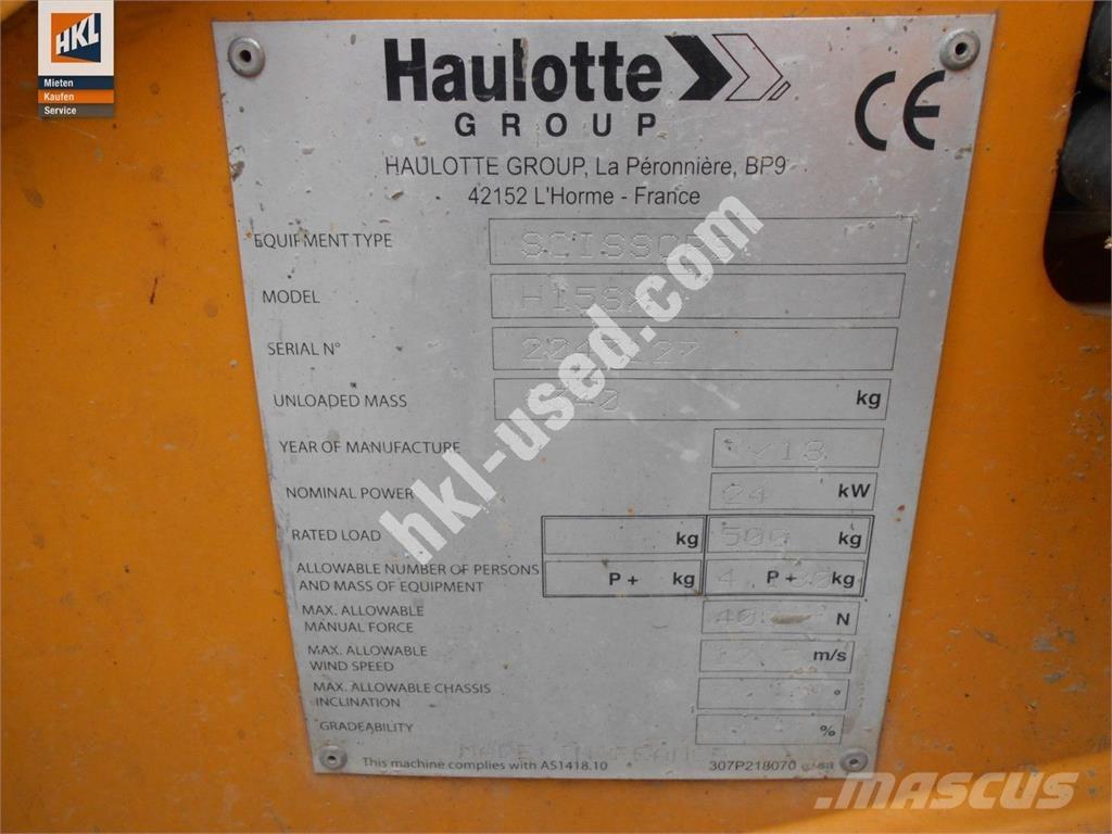 Haulotte H 15 SX Sonstige Baumaschinen