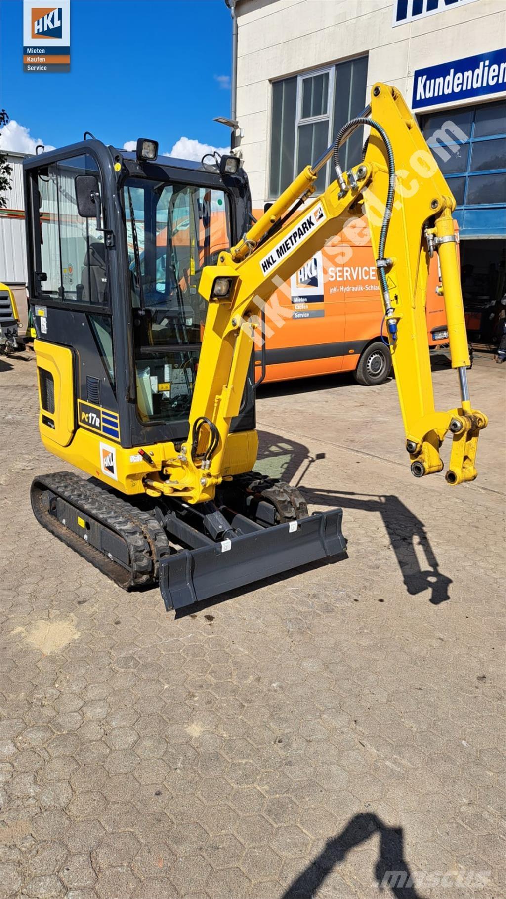 Komatsu PC 17 R-5 Minibagger < 7t