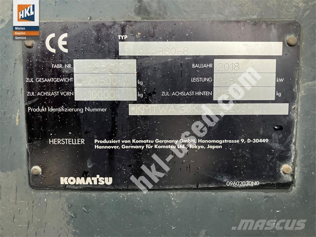 Komatsu WA 380-8 Radlader