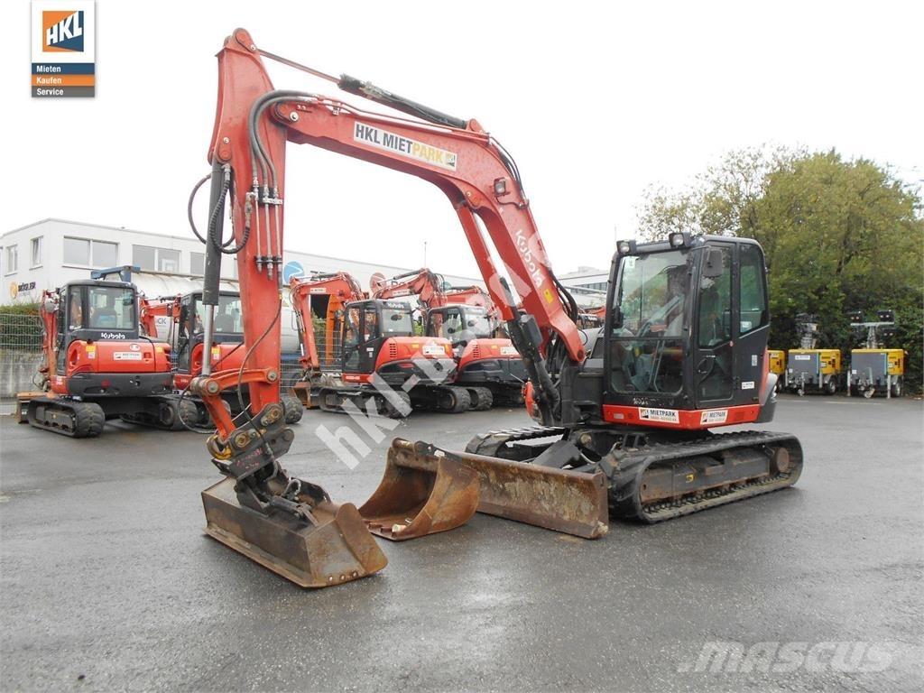 Kubota KX 080-4 Minibagger < 7t