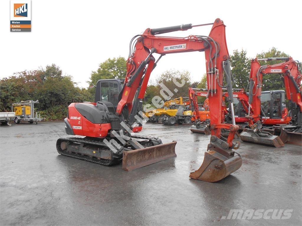 Kubota KX 080-4 Minibagger < 7t