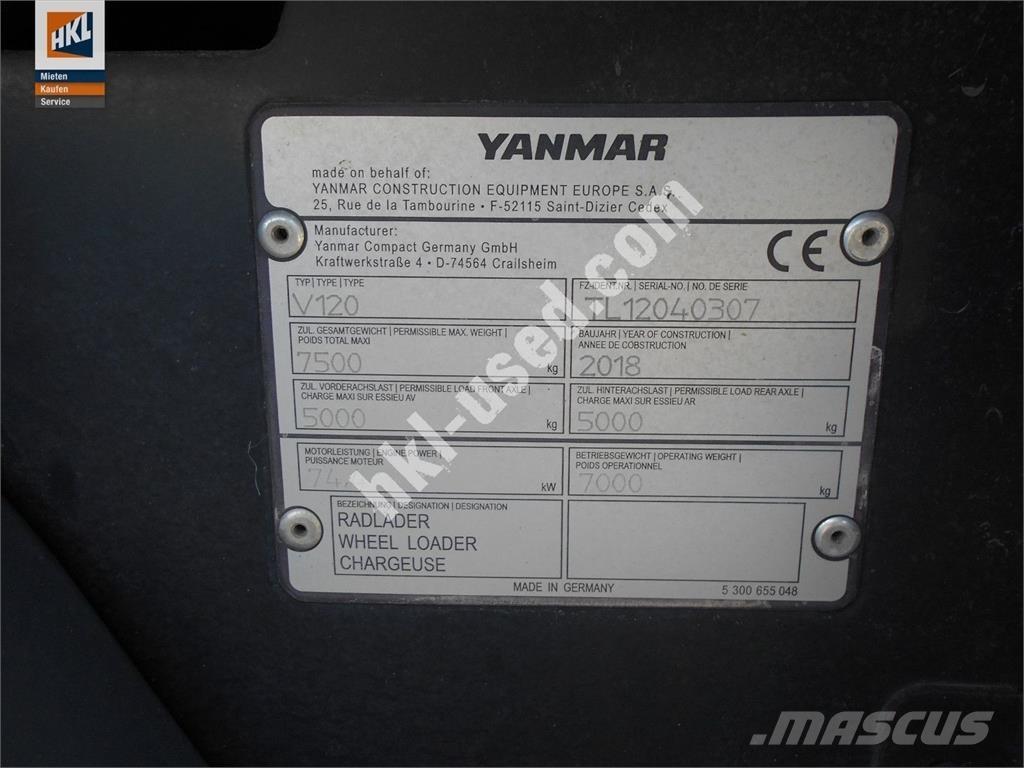 Yanmar V 120 Radlader