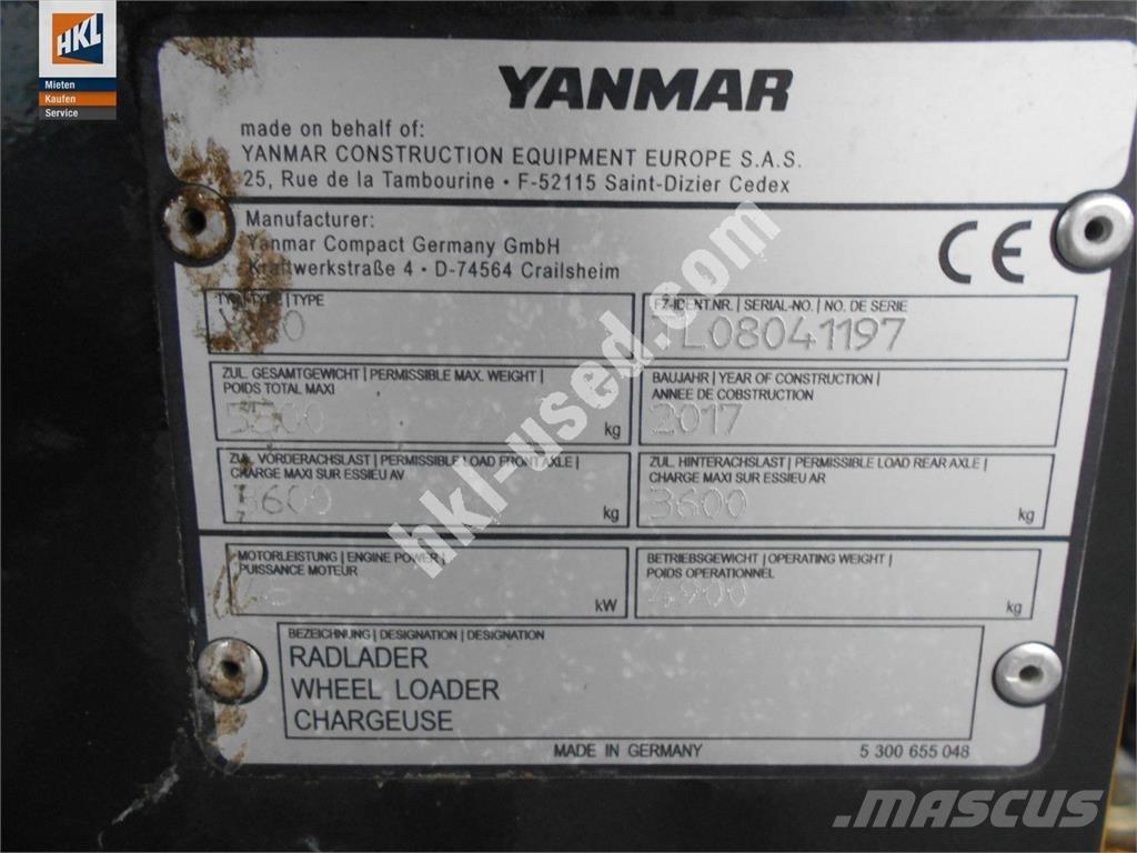 Yanmar V 80 Radlader