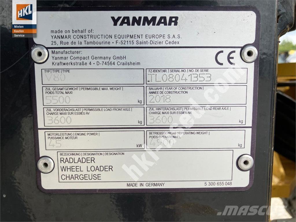 Yanmar V 80 Radlader