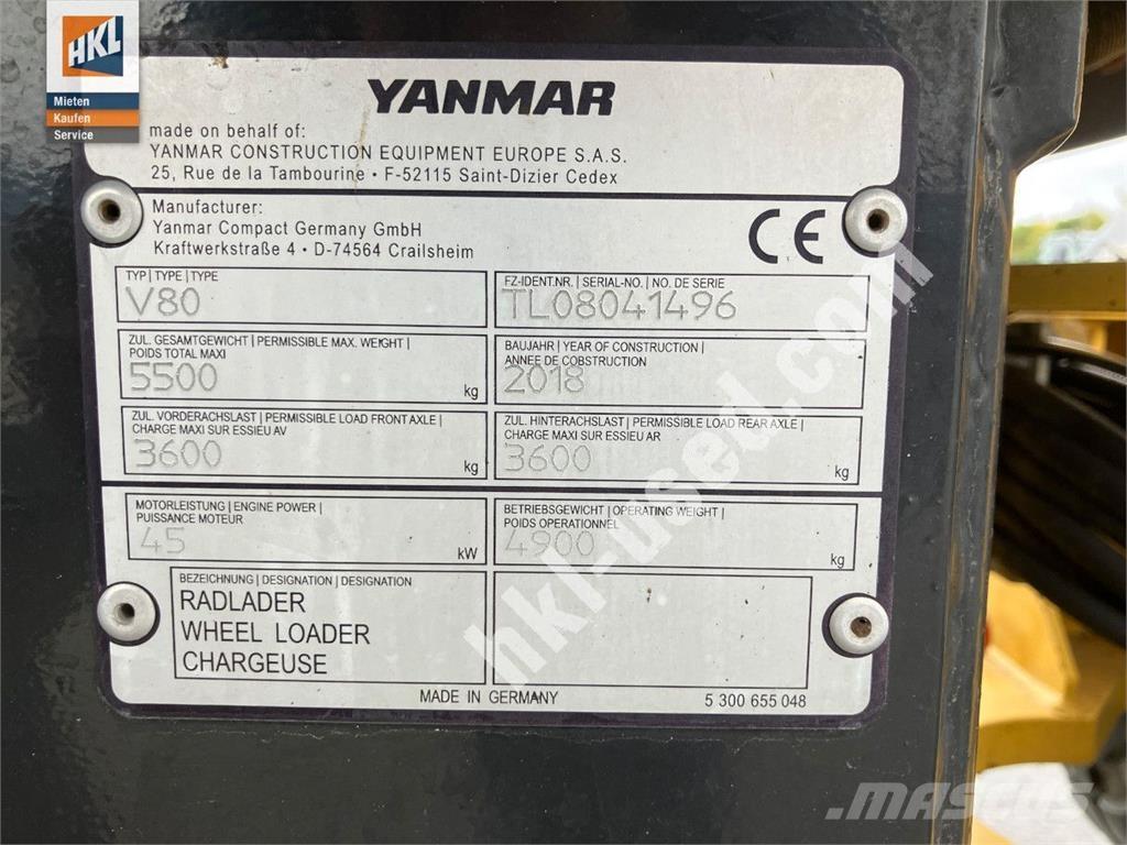 Yanmar V 80 Radlader