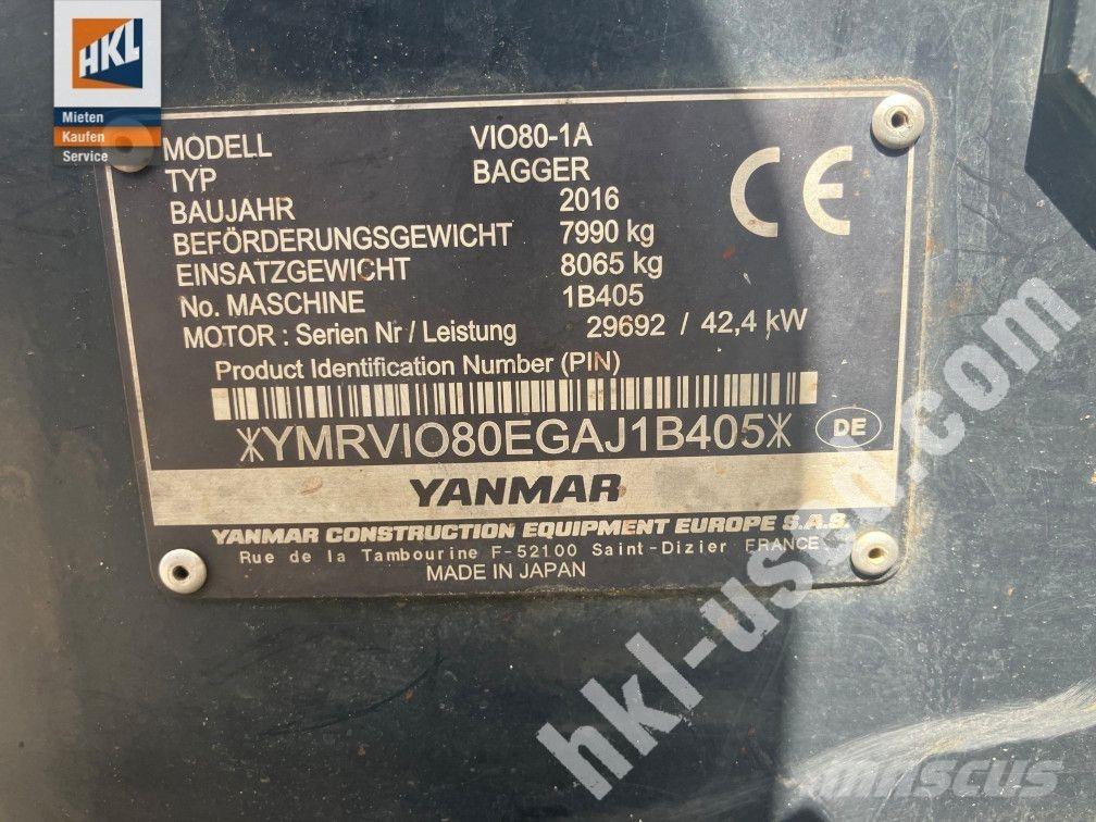 Yanmar VIO 80-1 Minibagger < 7t