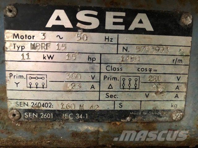 11 kW Asea MBRF 15 E-Motor Motoren