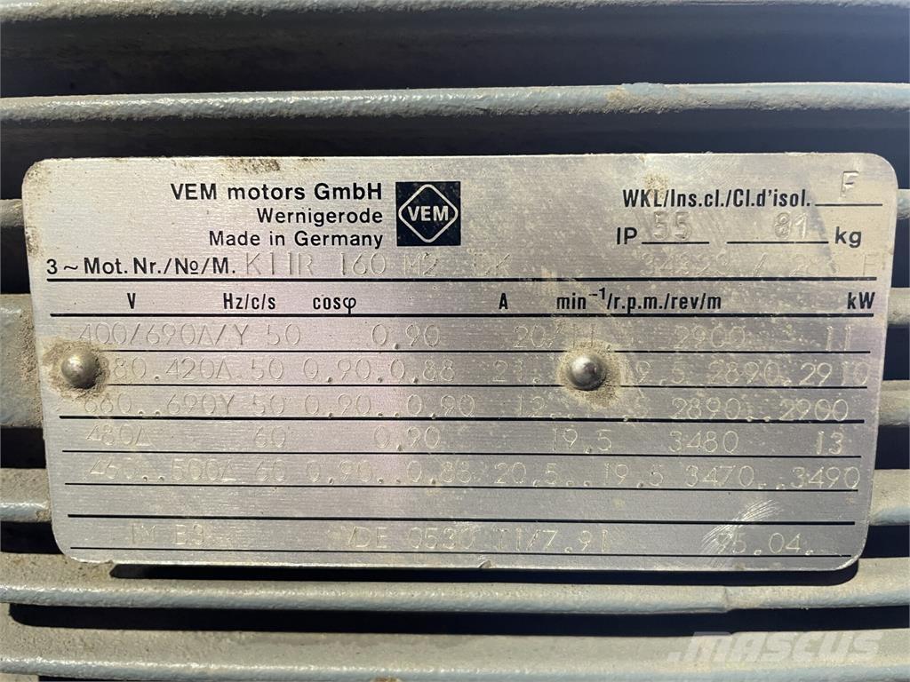  11 kW VEM e-motor Motoren