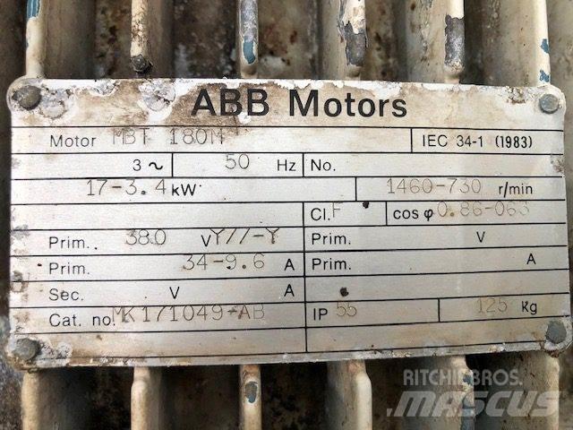  17 kW ABB MBT180M El-Motor Motoren