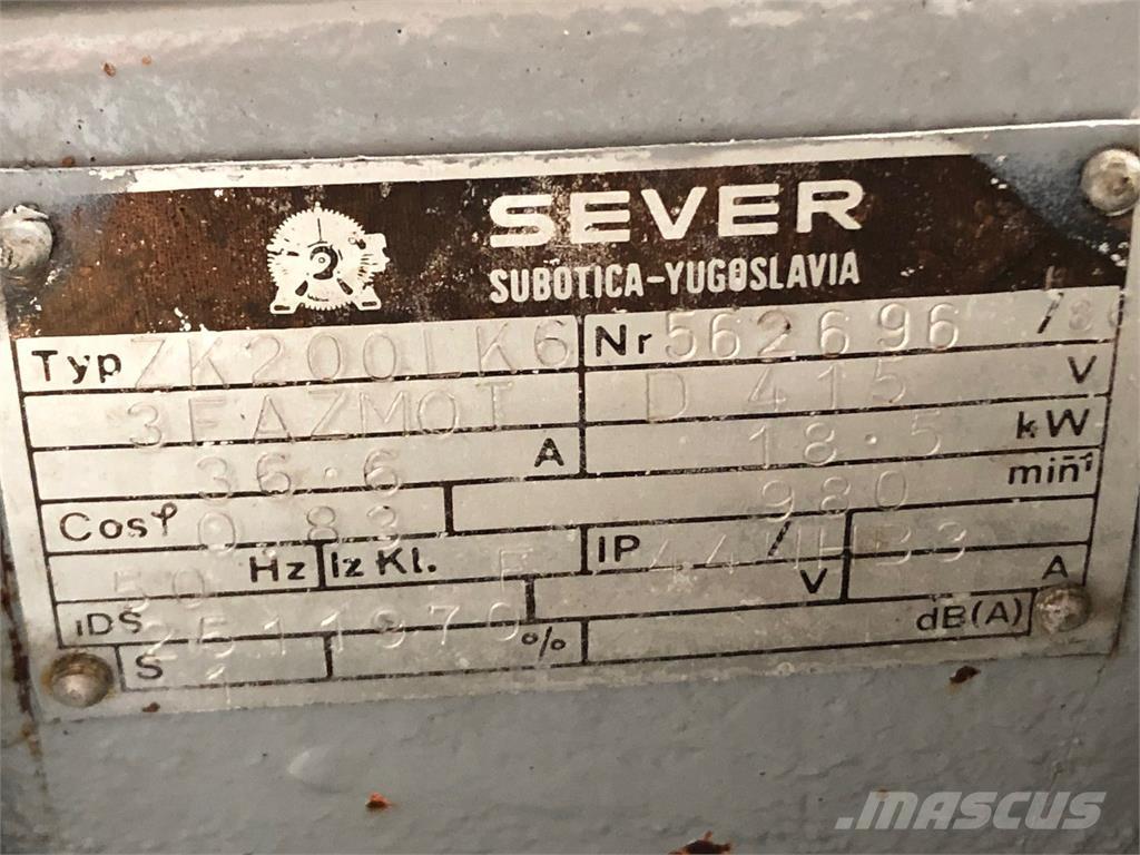  18,5 kW Sever E-Motor Motoren