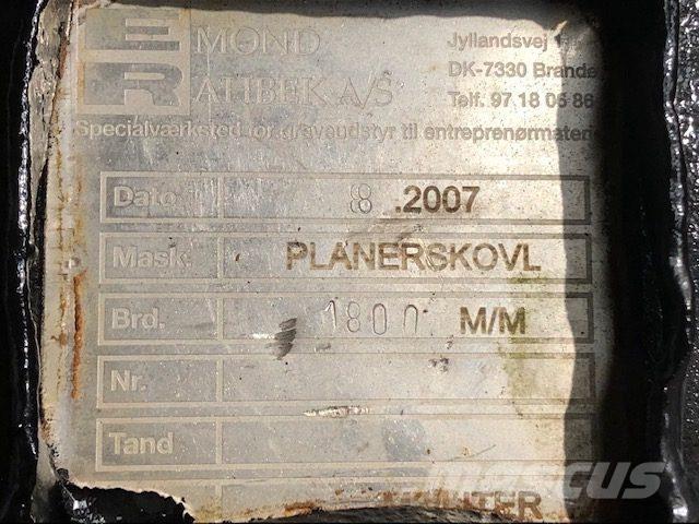  1800 mm Planerskovl Schaufeln