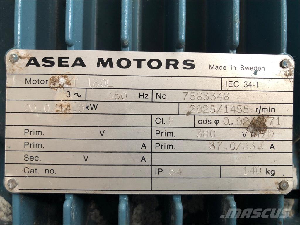  20/14 kW ASEA E-Motor Motoren
