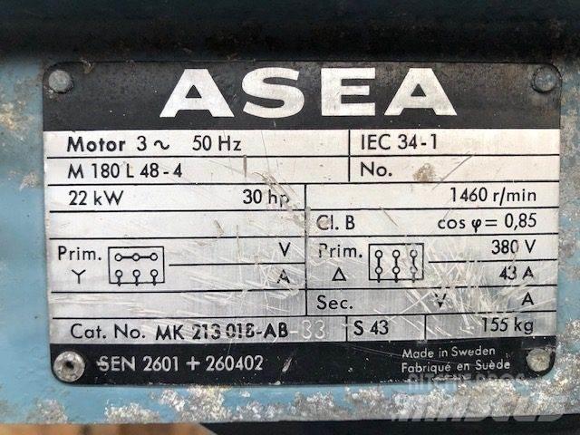  22 kW Asea M180 L48-4 Motoren