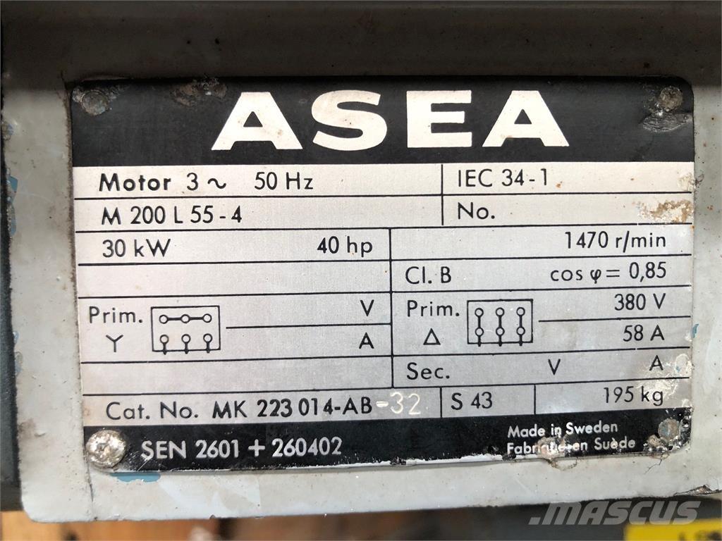  30 kW ASEA E-Motor Motoren