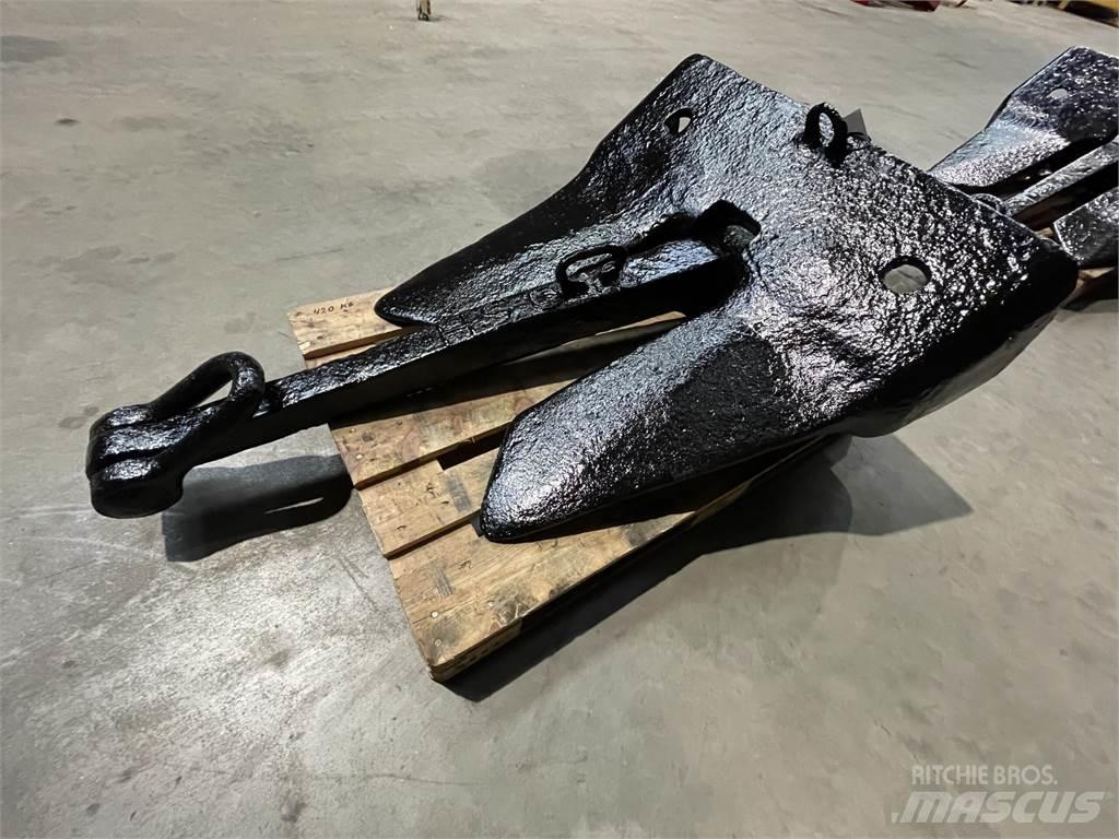  420 kg AC 14 Anker Boote / Prahme