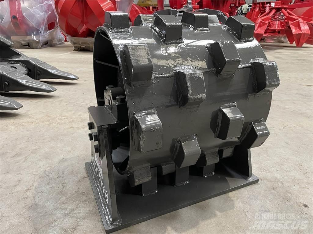  450 mm kompaktorhjul Gummiradwalzen