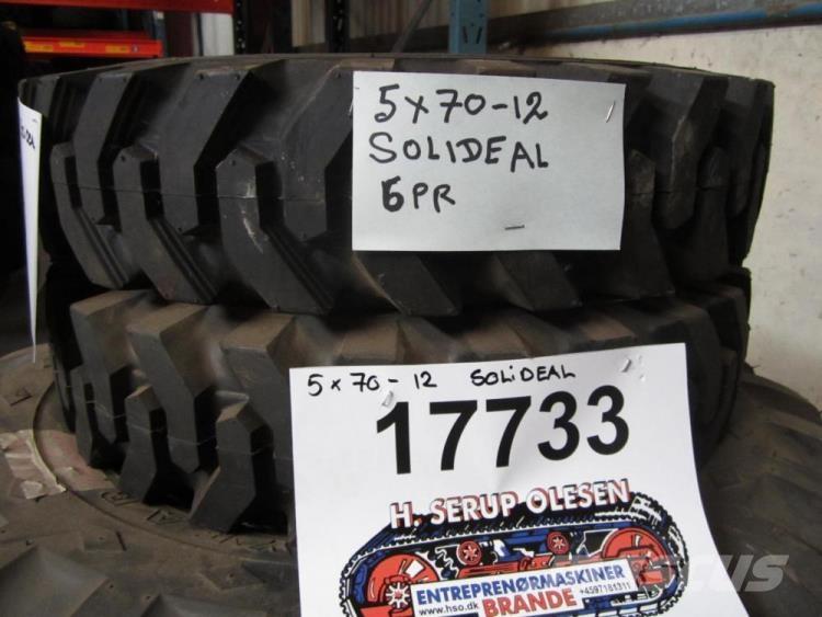  5X70-12 Solideal dæk - 2 stk. Reifen
