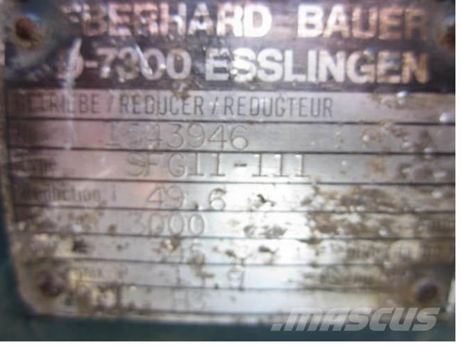 Bauer gear Type SFG11-111 Getriebe