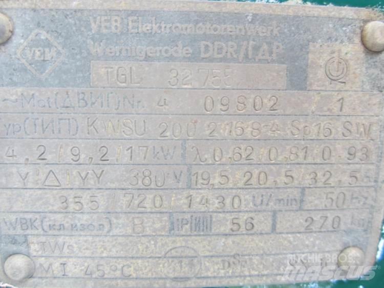  Capstan spil VEB TGL 32755 Fahrstühle, Seilwinden und Bauaufzüge