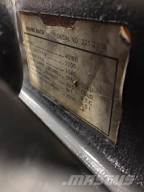 CASE Model 401BD motor Motoren