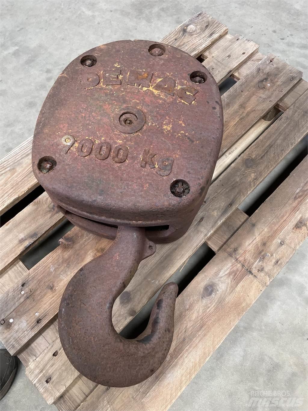 Demag løfteblok - 9000 kg Kran-Teile und Zubehör