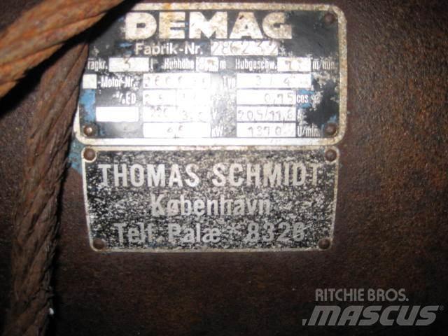 Demag spil 3 ton Fahrstühle, Seilwinden und Bauaufzüge