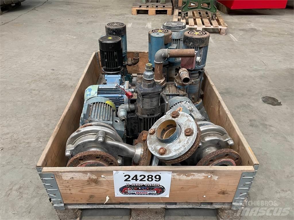  Diverse pumper Wasserpumpen