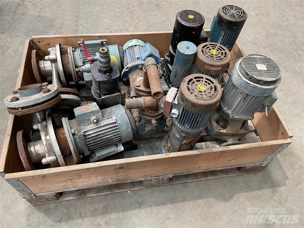  Diverse pumper Wasserpumpen