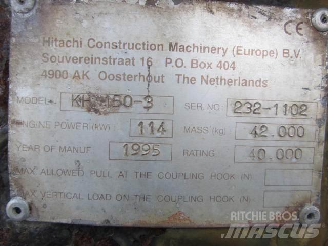 Hitachi KH150-3 til ophug Raupenbagger