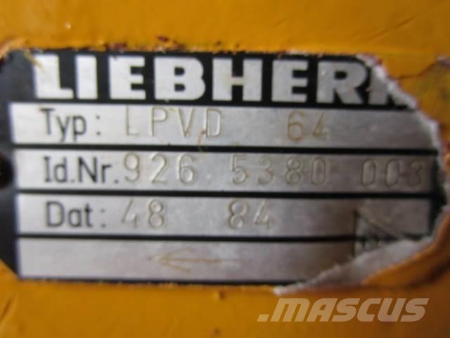  Hydr. pumpe ex. Liebherr 912 Hydraulik