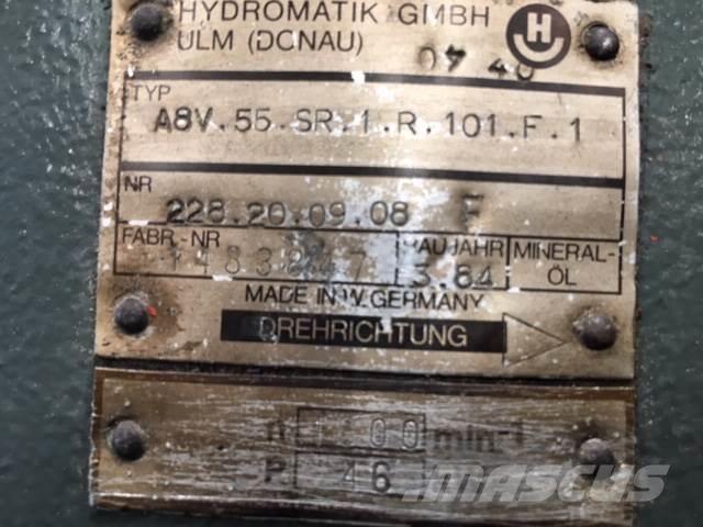  Hydr. pumpe ex. O&K RH5 Hydraulik