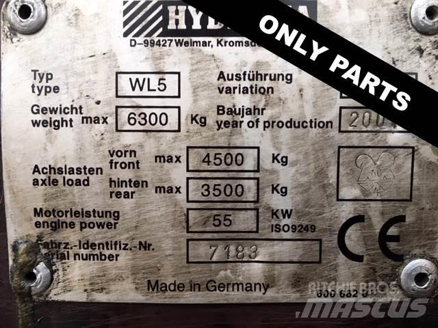 Hydrema WL550B til ophug Radlader