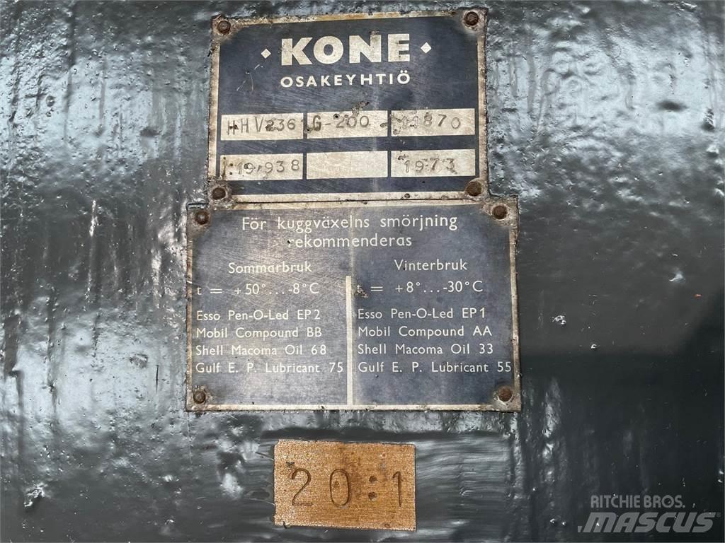 Kone Type HHV236 gear - 20:1 Getriebe