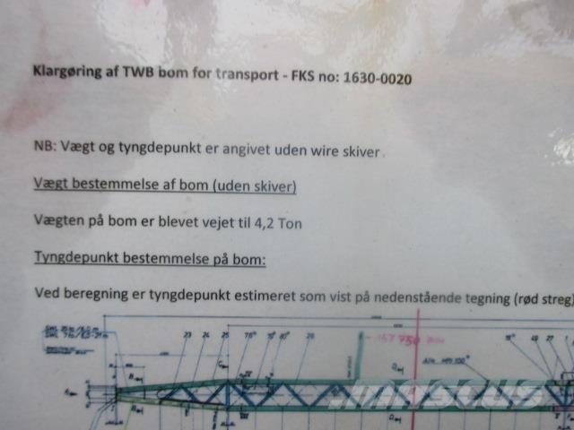  Kran bom SWL 20 ton Kran-Teile und Zubehör