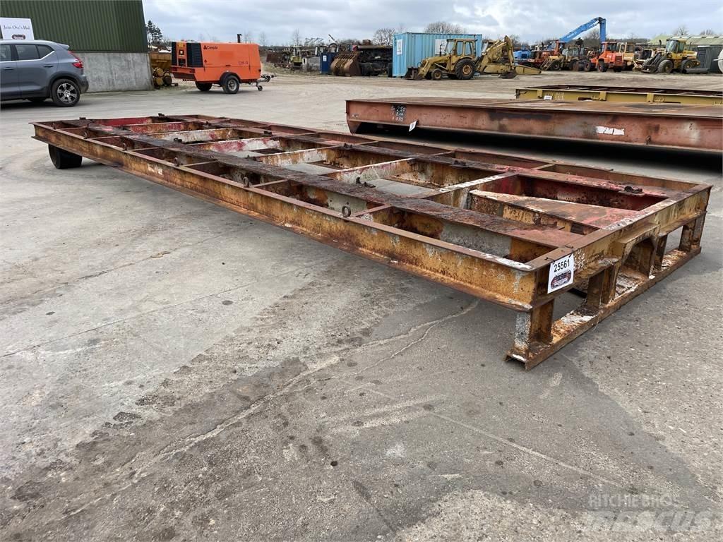 Mafi trailer 20ft - 25 ton Tieflader-Auflieger